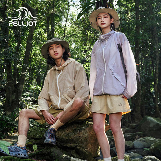 【小森林2.0】伯希和凉感防晒衣女新款户外透气宽松皮肤衣外套男 商品图0