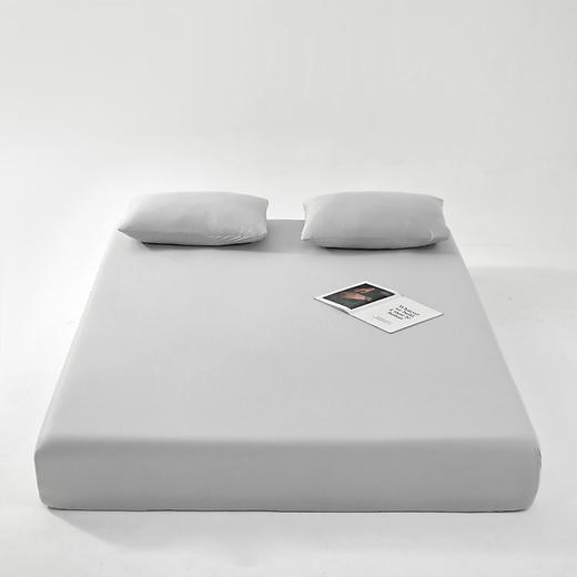 京帝【亚D同款针织云感床笠】5款自然色系，贴身舒适，不掉毛!不缩水!不褪色!母婴可用!超弹力皮筋360°全包围！#L 商品图6