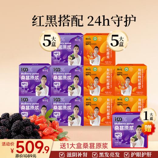 爆款- 红黑原浆组合 桑葚原浆+枸杞原浆 商品图3