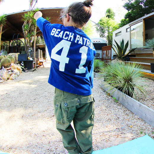 DD日本童装 DENIM DUNGAREE 26春夏人字纹口袋长裤 商品图3