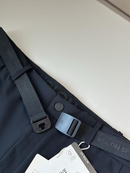 点此购买 可隆春秋新季男士配腰带款防泼水梭织运动长裤 ye 341778 商品图6