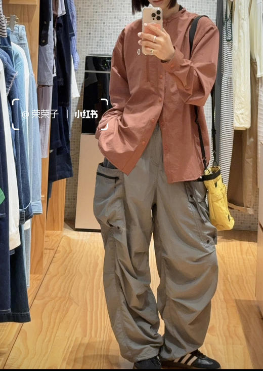 310-5 渠道货 素ran 男女款 时髦工装裤 户外休闲裤 我穿M 商品图4