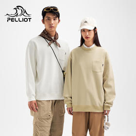 【山系】伯希和户外长袖T恤男女同款时尚华夫格休闲内搭运动上衣