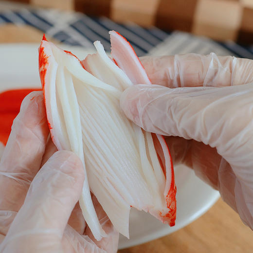 【冰箱冷藏保存 蟹柳棒】80%鳕鱼含量 开袋即食 孩子的三明治早餐、减脂高蛋白补充 商品图3
