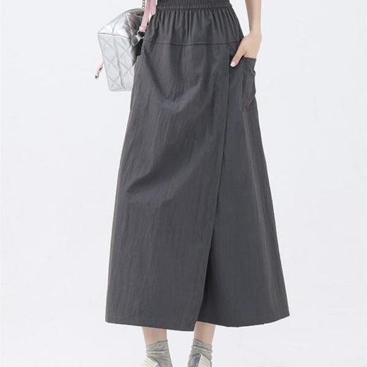 【清凉山本裤裙 阔腿高腰】夏薄款宽松阔腿高腰半身裙裤 商品图8