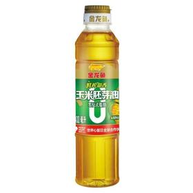 400ml 金龙鱼 鲜榨甜香玉米胚芽油 零反式脂肪非转基因 食用油烘焙用玉米油