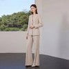 IWY/简约干练杏色西装套装女春季职业装高级感气质优雅职场穿搭CP2750 商品缩略图3