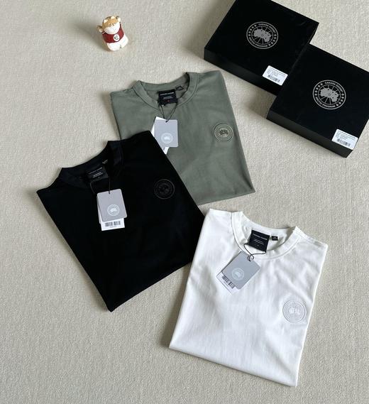 马年尊享礼遇！二件装礼盒短袖！2026春夏新品 大鹅 男士圆盘刺绣标休闲T恤短袖 商品图0