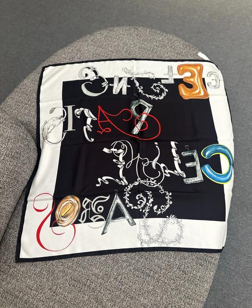 印花丝巾he008 商品图0