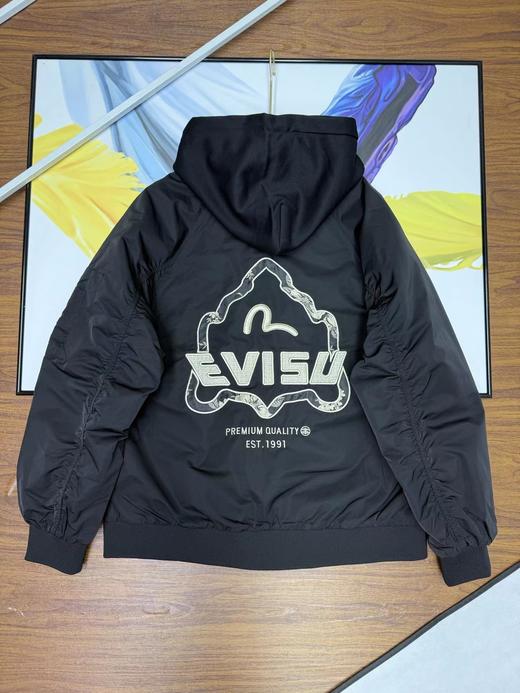 F031008刺绣假两件26SS新款浮刺绣青春洋溢层叠式休闲时尚连帽夹克外套 商品图8