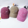 F031016刺绣款男女同款纯棉怀旧软顶时尚百搭清爽舒适可水洗棒球帽 商品缩略图1