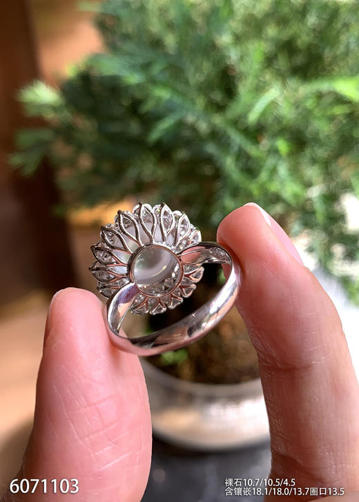 6071103，蛋面戒指。具体价格微信操作 商品图5