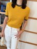 普拉达 新款26Ss亮黄短袖针织衫 商品缩略图0