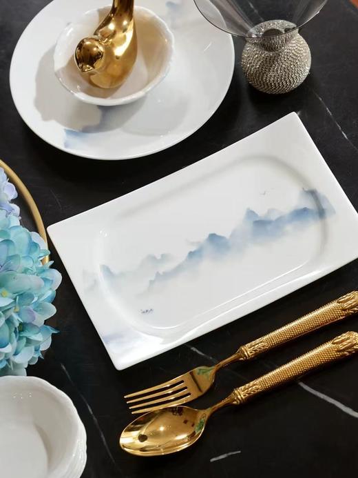 唐山骨质瓷餐具全套29头 礼盒装 商品图4