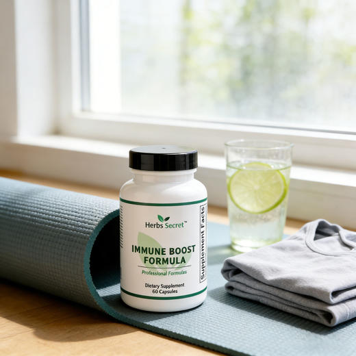 美国Herb's Secret IMMUNE BOOST FORMULA健康活力营养胶囊60粒 MIAN 免 商品图5