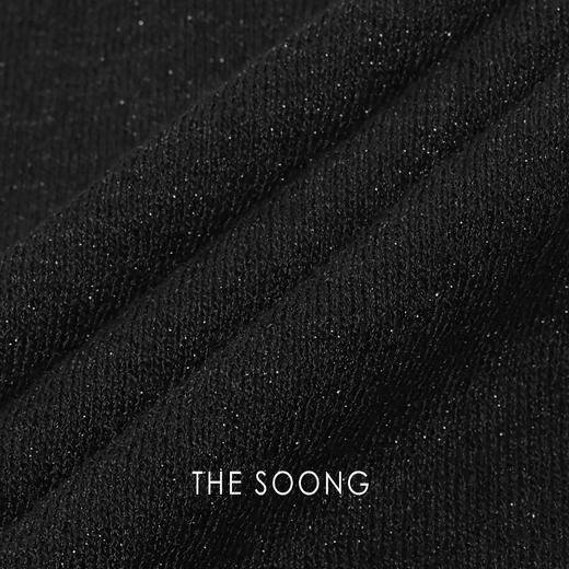 THESOONG’Bling星点‘经典36支超细夏曲黑色百搭吊带背心上衣7415 商品图2