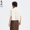 ONIARAI/鬼洗26春夏新黑标石器时代蝴蝶前褶休闲半截衬衫 A740006 商品缩略图2