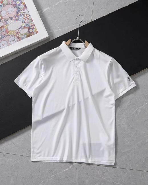 F031035男士刺绣袖口小标凉感冰丝速干T恤短袖polo衫 商品图7