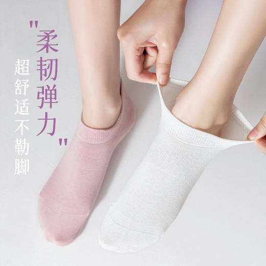 【云上泰富】&【壹半麦合】经典浅口隐形女船袜 吊牌价:149元 活动价:39元 商品图2