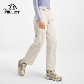 【岩壳】伯希和户外硬壳冲锋裤男2025新款3L全压胶徒步登山长裤女