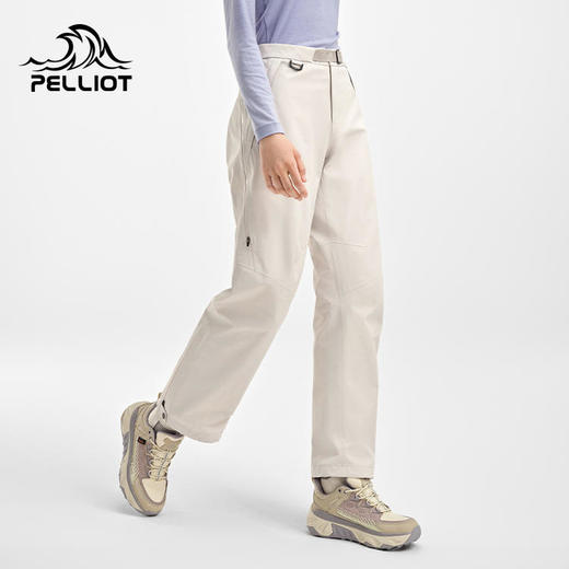 【岩壳】伯希和户外硬壳冲锋裤男2025新款3L全压胶徒步登山长裤女 商品图0