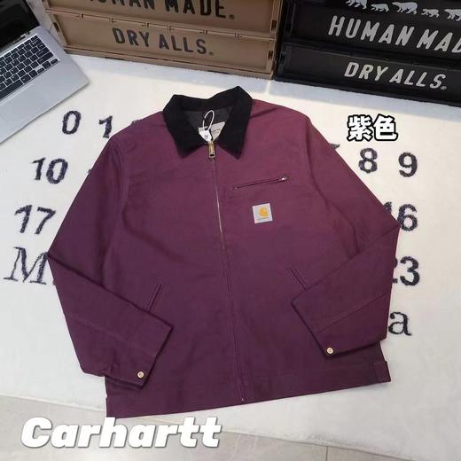 F031013水洗帆布男女同款结实牢靠耐穿耐磨时尚百搭工装夹克外套 商品图10