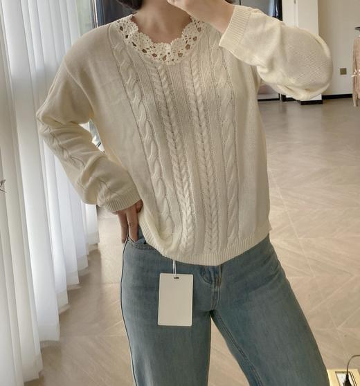 二店y 【68211】 三种裤长 早春款 高腰显瘦窄版直筒阔腿牛仔裤 商品图13