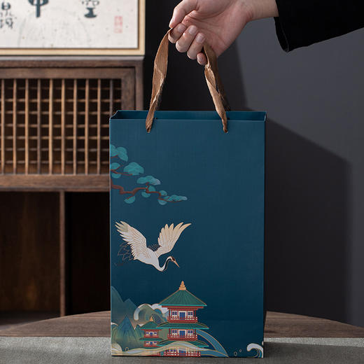 【日用百货】-复古国潮风功夫陶瓷茶具礼盒装 商品图3