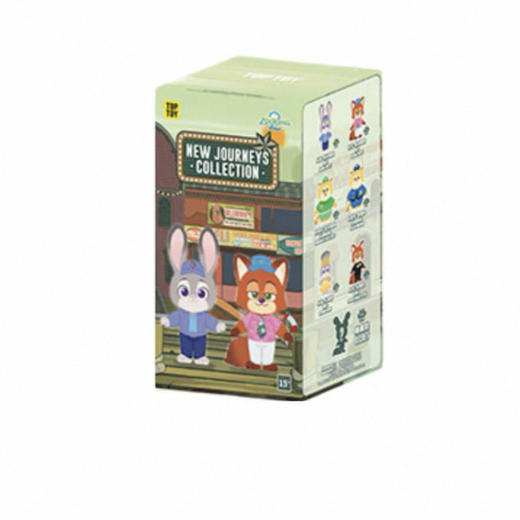 疯狂动物城2新旅程系列毛绒挂饰盲盒 商品图0