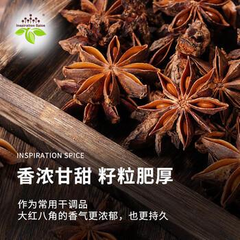 饮食派INSPIRATION SPICE大红八角 158g罐装 无硫熏秋果大料八角茴香火锅调料 调味品 /粮油调味 /调味品 /基础香辛料 商品图1