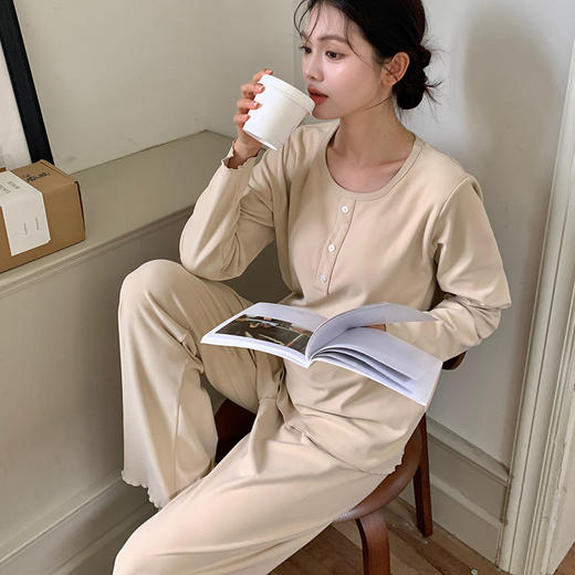 【素雅干净 超柔软舒适的家居服】舒服到不想换衣服了！轻绵绵家居服 商品图3