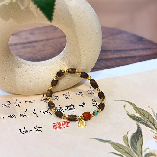 ² 【沉香溯源-赤松印疤】奇楠沉香DIY手串 多样性发其一 ( 24小时鉴赏期 ) HM02-CRMM-DBCX 商品图0