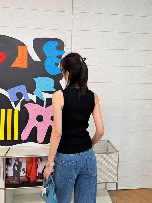 罗意威最最最新款螺纹刺绣背心（KX） 商品图2