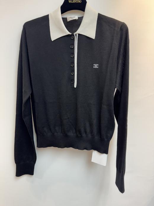 女款长袖polo针织衫he008 商品图0