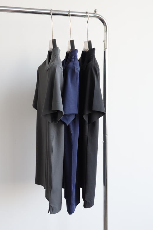 26 L.A.C 法西小渔 丝光珠地翻领Polo TX592 商品图5