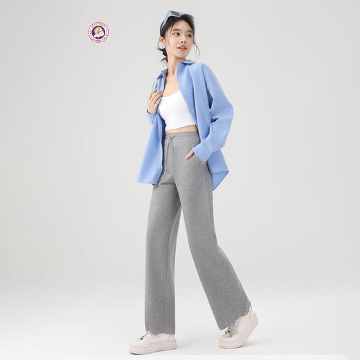 舒适新标杆‼️【ConfidentGoose 莱感直筒平衡裤】柔滑亲肤 舒适透气 微压无缝腰封工艺 收窄腿宽 不臃肿 显高显瘦显腿长 四维版型 有颜更有型 商品图3