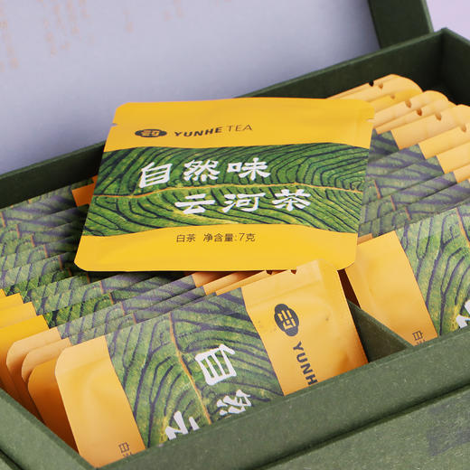 【自营】云河茶叶 自然味白茶 白茶薄片30袋*7 商品图2