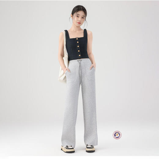 舒适新标杆‼️【ConfidentGoose 莱感直筒平衡裤】柔滑亲肤 舒适透气 微压无缝腰封工艺 收窄腿宽 不臃肿 显高显瘦显腿长 四维版型 有颜更有型 商品图6