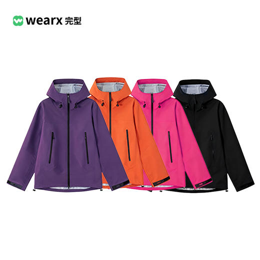 完型丨硬壳冲锋衣 男女款多色可选【每件赠完型男袜1盒】 商品图0