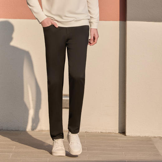 半身缘男裤 春季新款牛仔裤透气桑蚕丝耐用固色261201B10130178 商品图0