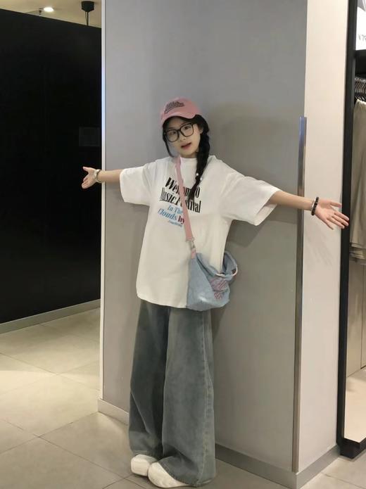 【69元任选2件！夏天必不可少的百搭T】男女同款印花T恤短袖 商品图13