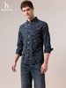 F031045新品男装时尚休闲百搭舒适通勤格子衬衫上衣 商品缩略图11