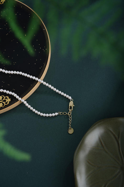 子佩集【晚宴焦点】珍珠惜王妃项链【XXXL032】镀金方糖紫2602 商品图4