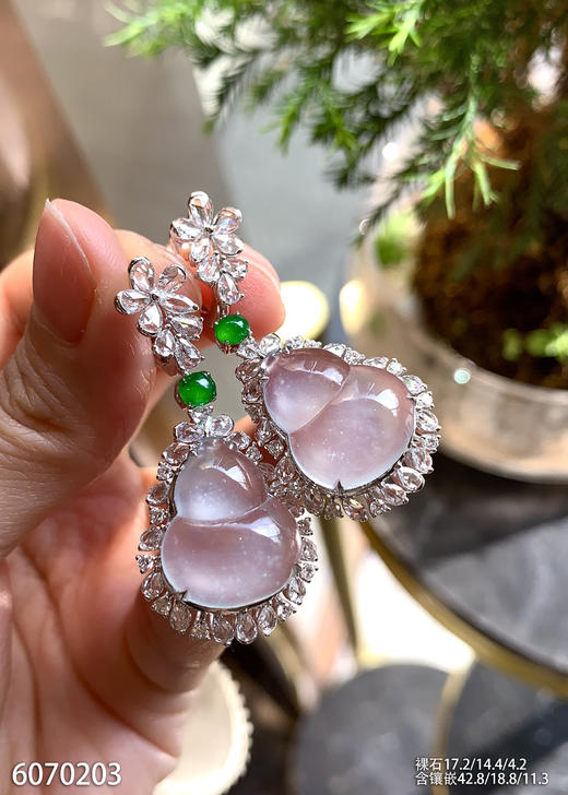 6070203，葫芦耳坠。具体价格微信咨询 商品图3