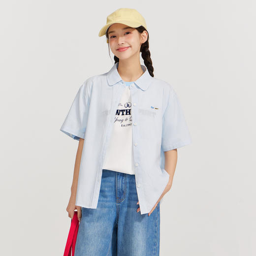 笛莎/Deesha 2026年夏季新款青少年衬衫 商品图0