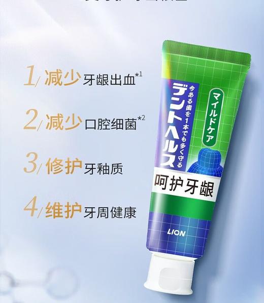 日本进口狮王舒敏牙膏抗敏感缓解牙酸痛牙龈问题含氟防蛀抗敏牙膏 商品图2