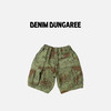 DD日本童装 DENIM DUNGAREE 26春夏复古迷彩工装短裤 商品缩略图1