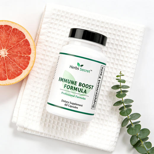 美国Herb's Secret IMMUNE BOOST FORMULA健康活力营养胶囊60粒 MIAN 免 商品图6