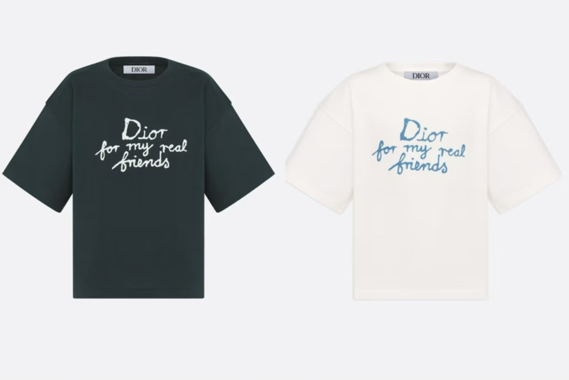 DR-K （童装）字母刺绣T恤