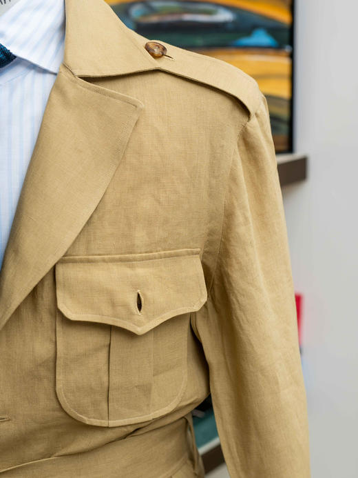 Avino 卡其色 Safari Jacket 商品图3